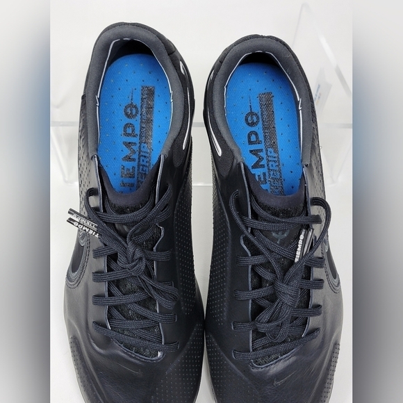 Nike Tiempo Legend 9 Elite FG Black Dark Smoke Grey CZ8482-001 Men Size 6.5 New